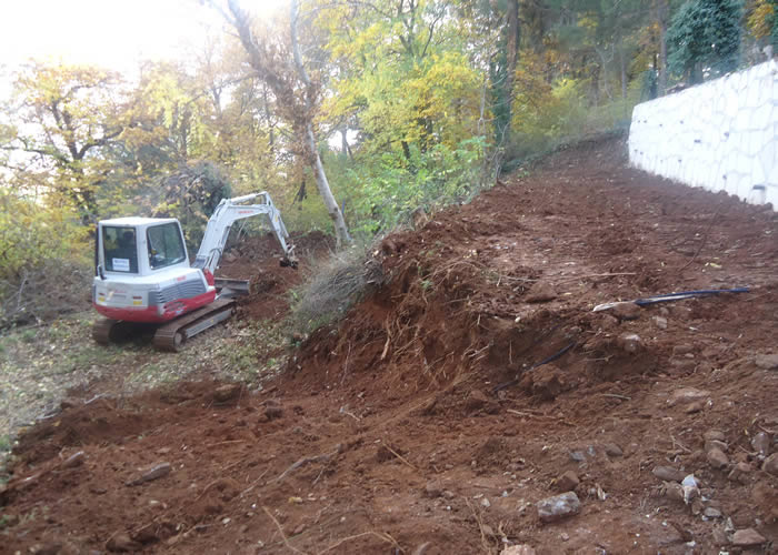 Arsa Teraslama Kazıları