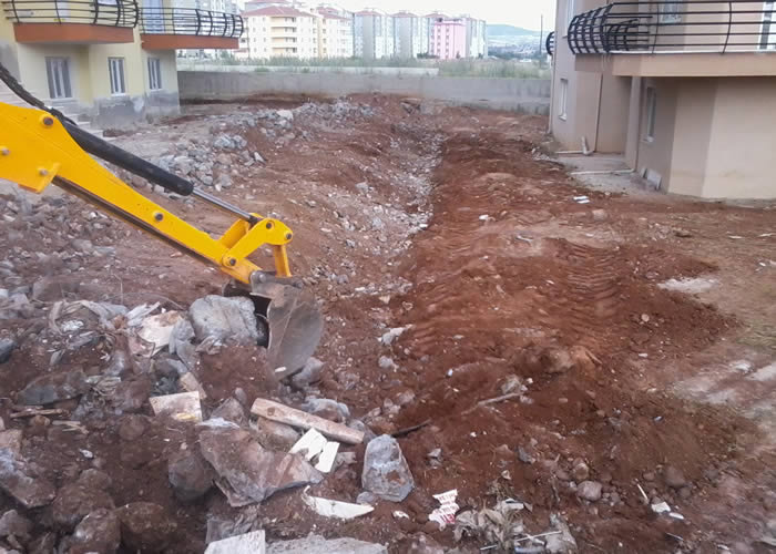 Bina Etrafı Doldurma ve Boşaltma Çalışmaları