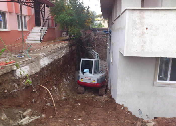 Bina Etrafı Doldurma ve Boşaltma Çalışmaları