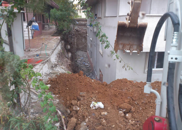 Bina Etrafı Doldurma ve Boşaltma Çalışmaları