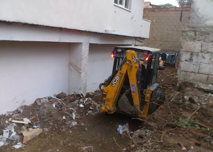 Bina Etrafı Doldurma ve Boşaltma Çalışmaları