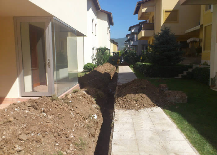 Elektrik, Su, Kanalizasyon ve Doğalgaz Kanal Kazıları 