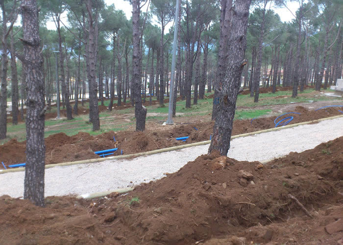 Otomatik Sulama Kanalı Kazıları