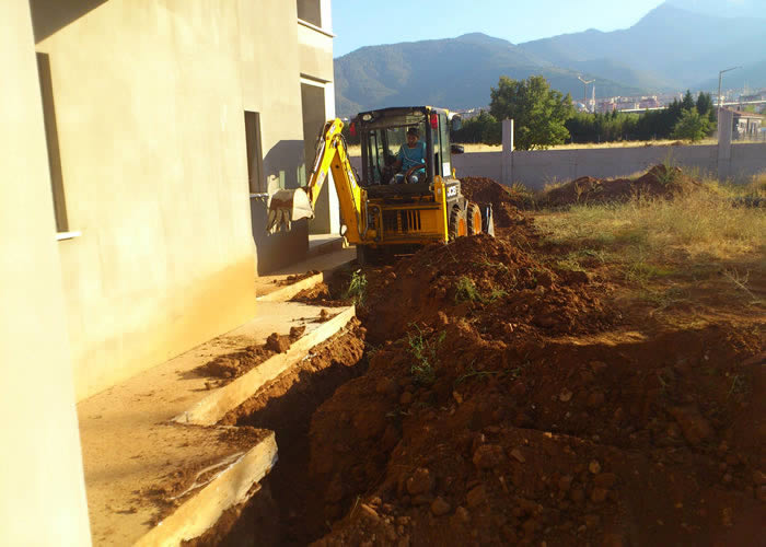 Otomatik Sulama Kanalı Kazıları